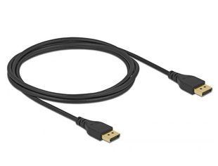 Кабель монітора-сигнальний DisplayPort M/M 2.0m Delock (70.08.5910) v1.4 8K@60Hz 19pin D=7.5mm Sert. 70.08.5910 фото