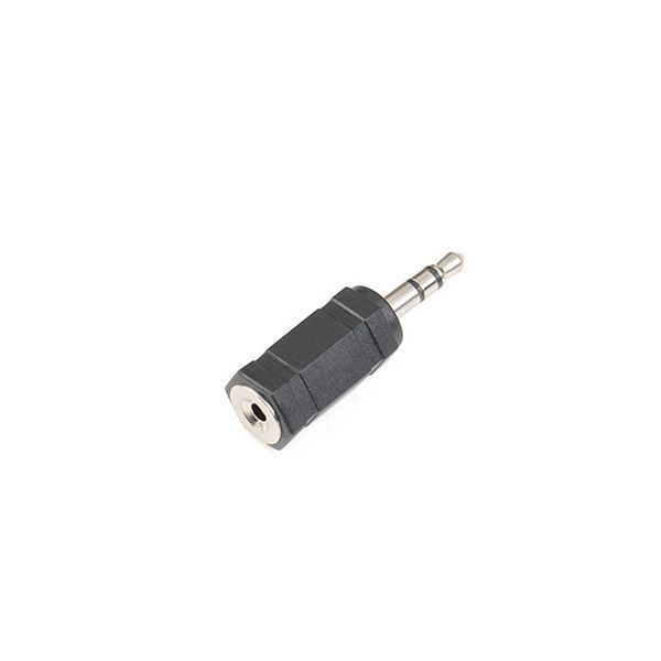Перехідник аудіо Jack 2.5mm 3pin-3.5mm 3pin F/M Lucom (62.09.8040) адаптер Stereo Plastic 62.09.8040 фото