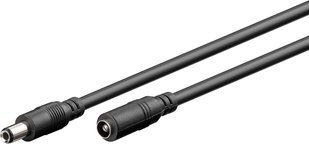 Кабель живлення-подовжувач Jack DC M/F 1.5m Goobay (75.07.6672) 5.5x2.5mm AWG20 140W 5A Cu 75.07.6672 фото