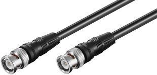 Перехідник антенний BNC/50ohm M/M 2.0m Goobay (75.05.0086) RG58 2xShielded AWG24 D=5.0mm 75.05.0086 фото
