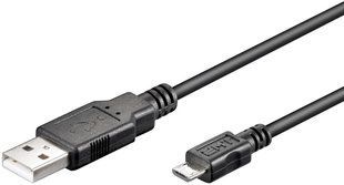 Кабель пристроїв USB2.0 A-microB M/M 1.8m Gutbay (78.01.4424) AWG28 2xShielded D=4.2mm Cu 78.01.4424 фото