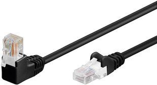Патч-корд RJ45 UTP5e 15.0m Goobay (75.09.4193) patch AWG26 1x90&deg; D=4.9mm Gold 75.09.4193 фото