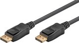 Кабель монітора-сигнальний DisplayPort M/M 1.0m Goobay (75.04.9962) v1.4 8K@60Hz 19pin Cu Gold 75.04.9962 фото