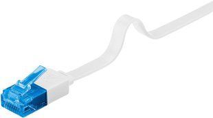 Патч-корд RJ45 UTP6a 0.5m Goobay (75.09.6303) patch AWG30 Flat OD=1.5x6.0mm Cu 75.09.6303 фото