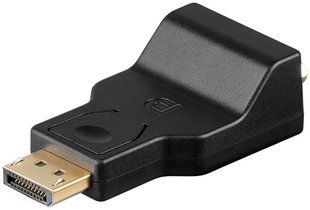Перехідник відео DisplayPort-VGA HD15 M/F (VGA-екран) Goobay (75.06.3489) v1.1 1080p адаптер Gold 75.06.3489 фото