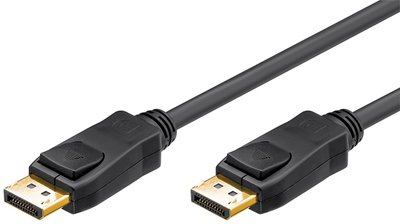 Кабель монітора-сигнальний DisplayPort M/M 1.5m Gutbay (78.01.2879) v1.4 8K@60Hz 19p D=7.3mm 2xS Cu 78.01.2879 фото