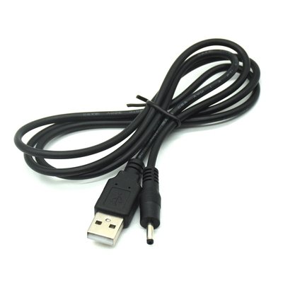 Кабель живлення пристроїв USB2.0 A-Jack DC M/M 1.0m Lucom (84.00.7086) 3.5x1.35mm Power AWG24 Cu 84.00.7086 фото