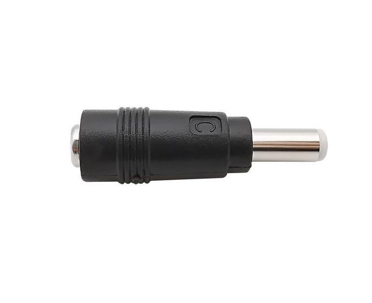 Перехідник живлення Jack DC M/F Lucom (62.09.8538) 5.5x2.5mm до 5.5x2.1mm адаптер 62.09.8538 фото