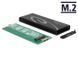 Корпус накопичувача USB3.0 microB-M.2 Delock (70.04.2570) 2.5 кишеня SSD