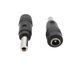 Перехідник живлення Jack DC M/F Lucom (62.09.8538) 5.5x2.5mm до 5.5x2.1mm адаптер 62.09.8538 фото 1