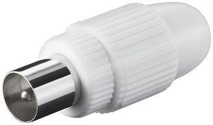 Роз'єм RF:Coaxial-конектор Lucom (62.09.8613) /M Screw Fixing Plastic 62.09.8613 фото