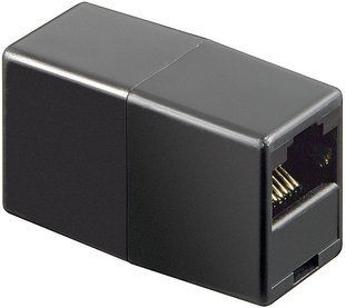 Перехідник мережевий RJ45 UTP5e F/F Goobay (75.05.0260) RJ45 адаптер ISDN 1:1 8P8C 75.05.0260 фото