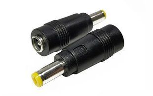 Перехідник живлення Jack DC M/F Lucom (62.09.8536) 5.5x1.7mm до 5.5x2.1mm адаптер 62.09.8536 фото