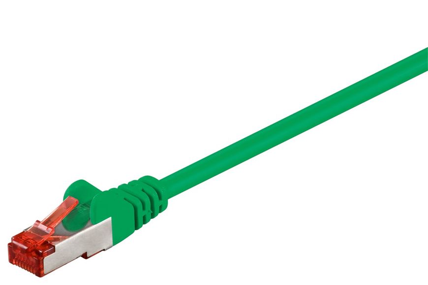 Патч-корд екранований RJ45 SFTP6 1.5m Goobay (75.09.5580) patch AWG28 LSOH D=6.0mm Cu PoE+ 75.09.5580 фото