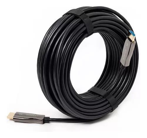 Кабель монітора-сигнальний HDMI M/M 25.0m Lucom (78.01.3225) v2.1 8K@60Hz Optical Hybrid AOC