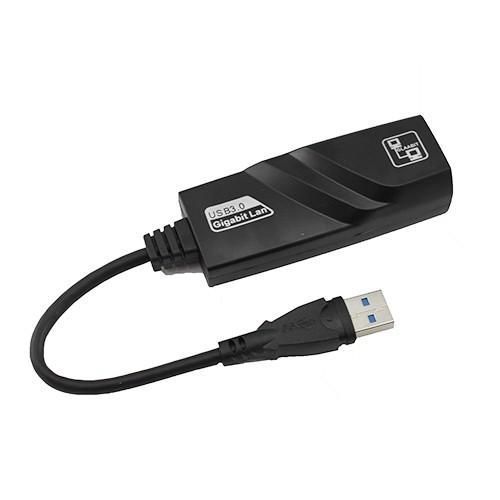 Перехідник мережевий USB3.0 A-RJ45 GigaLAN M/F Lucom (62.09.8072) 0.1m PC/MAC 62.09.8072 фото