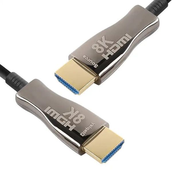 Кабель монітора-сигнальний HDMI M/M 25.0m Lucom (78.01.3225) v2.1 8K@60Hz Optical Hybrid AOC