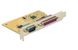Перехідник обладнання PCIe-COM(DB9) Delock(70.08.9446) Serial +LPT/DB25 SUN +LowProfile 70.08.9446 фото 1
