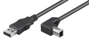 Кабель принтера USB2.0 A-B M/M 0.5m Goobay (75.09.3016) AWG28 90&deg;вниз 2xShielded Cu 75.09.3016 фото
