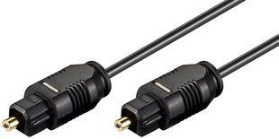 Кабель аудіо оптичний Toslink 3.0m Goobay (75.05.1218) D=2.2mm CoreD=1.1mm 75.05.1218 фото