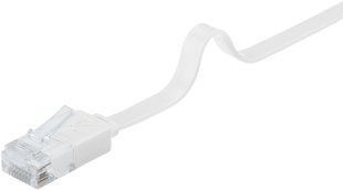 Патч-корд RJ45 UTP5e 0.5m Goobay (75.09.3357) patch AWG30 Flat D=1.5x6.0mm 75.09.3357 фото