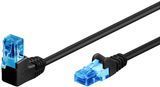 Патч-корд RJ45 UTP6a 5.0m Goobay (75.05.1532) patch AWG25 1x90&deg; D=5.9mm PoE+ 75.05.1532 фото