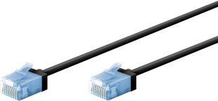 Патч-корд RJ45 UTP6a 0.5m Goobay (75.07.4232) patch Slim Ultra Flexi PoE+ Cu 75.07.4232 фото