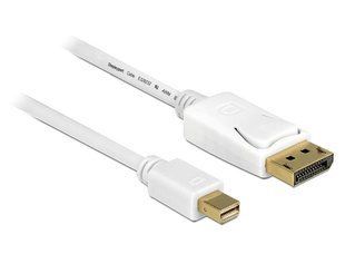 Кабель монітора-сигнальний DisplayPort-mini M/M 5.0m Delock (70.08.3484) v1.2 4K@60Hz D=6.0mm 19pin Cu 70.08.3484 фото