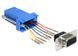 Перехідник обладнання COM(DB9) RS232-RJ45 UTP5e F/F Delock (70.06.5430) Assemble Kit (RS232 over TP)