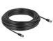 Кабель антенний BNC/75ohm M/M 20.0m Delock (70.08.0087) D=6.0mm 2xShielded RG59 Gold