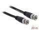 Кабель антенний BNC/75ohm M/M 20.0m Delock (70.08.0087) D=6.0mm 2xShielded RG59 Gold