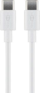 Кабель пристроїв USB Type-C M/M 0.5m Goobay (75.04.0795) (USB3.2) 10Gbps 60W 4K@60Hz Cu 75.04.0795 фото