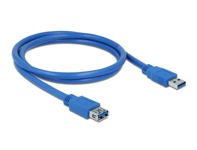 Кабель пристроїв-подовжувач USB3.0 A M/F 1.0m Gutbay (78.01.2924) AWG24+28 3xShielding D=4.5mm Cu 78.01.2924 фото