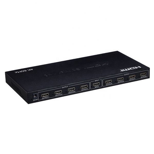 Перехідник відео HDMI 1x8 (Splitter) Lucom (62.09.8251) Act v2.0 4K@60Hz 62.09.8251 фото
