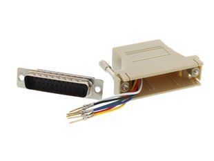 Перехідник обладнання COM(DB25)-RJ45 Lucom (62.09.8499) M/F Assemble Kit (комутація) 62.09.8499 фото