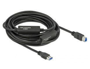 Кабель принтера USB3.0 A-B M/M 10.0m Delock (70.08.5380) Active v3.2Gen1 AWG24+28 D=5.5mm