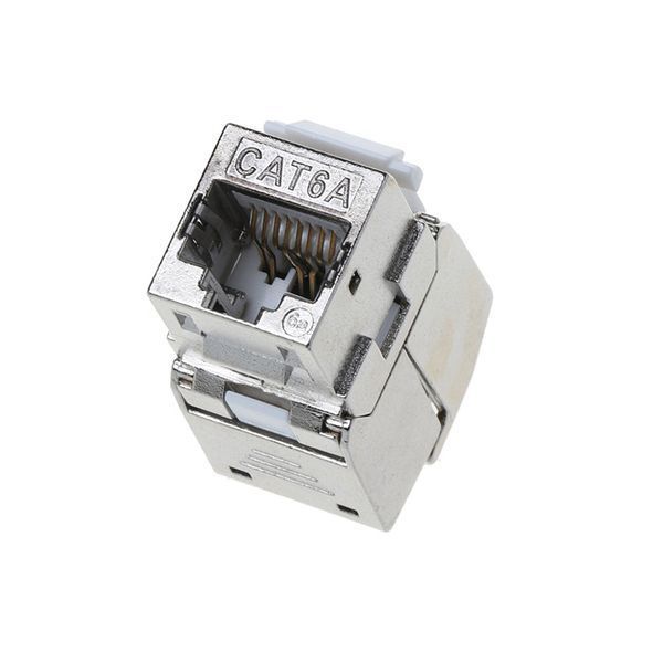 Роз'єм RJ45 STP6a-конектор Lucom (62.09.8116) /F Keystone AWG22-26 LSA PoE+