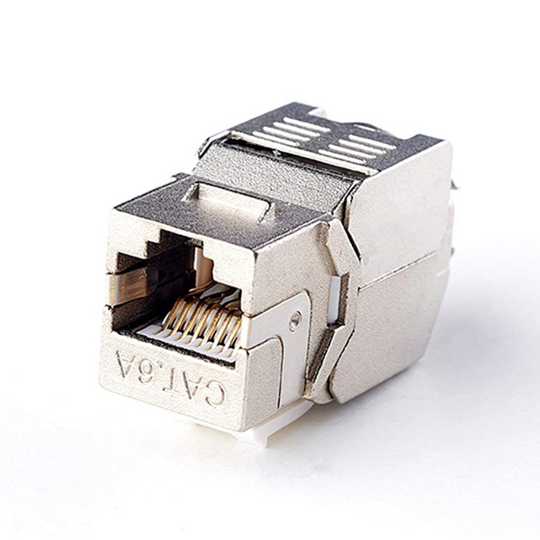 Роз'єм RJ45 STP6a-конектор Lucom (62.09.8116) /F Keystone AWG22-26 LSA PoE+