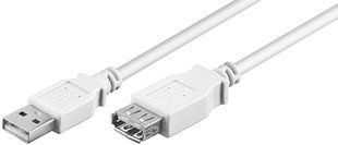 Кабель пристроїв-подовжувач USB2.0 A M/F 3.0m Goobay (75.09.6199) AWG24+28 2xShielded D=4.0mm Cu 75.09.6199 фото