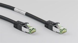 Патч-корд RJ45 SFTP8.1 1.0m Goobay (75.06.6721) patch AWG24 D=8.2mm LSOH 4PPoE 75.06.6721 фото