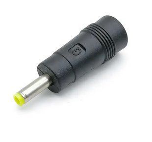 Перехідник живлення Jack DC M/F Lucom (62.09.8458) 4.0x1.7mm до 5.5x2.1mm адаптер 62.09.8458 фото