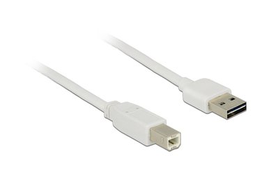 Кабель принтера USB2.0 A-B M/M 3.0m Delock (70.08.5154) AWG24+28 EASY(A) D=4.5mm Gold 70.08.5154 фото