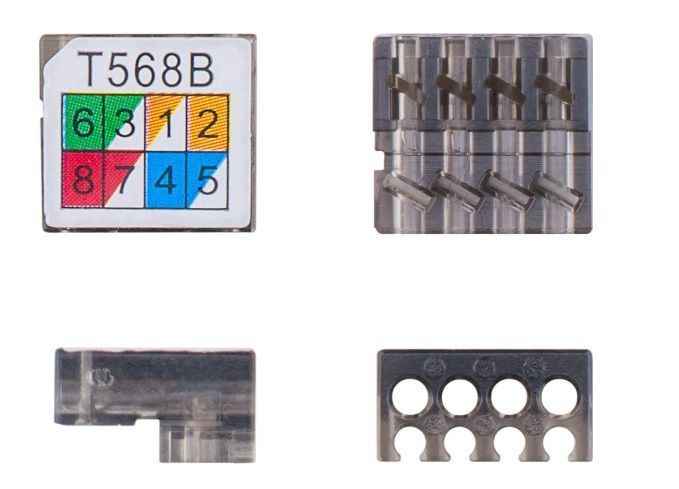 Роз'єм RJ45 STP6a Lucom (62.09.8385) /7 зєднувач розриву AWG22-23 LSA 62.09.8385 фото Роз'єм RJ45 STP6a Lucom (62.09.8385) /7 зєднувач розриву AWG22-23 LSA 62.09.8385 фото