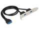 Планка корпусна USB3.0 A-Pinheader Delock (70.08.4836) x2 0.50m планка 19pin
