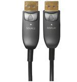 Кабель монітора-сигнальний DisplayPort M/M 10.0m Lucom (78.01.3231) v1.4 8K@60Hz Optical ThinAndSlim 78.01.3231 фото