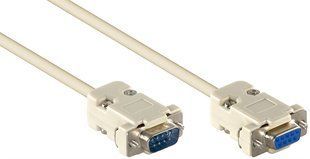 Кабель пристроїв-подовжувач COM(DB9) RS232 M/F 5.0m Lucom (78.01.2967) подовжувач 1:1 D=5.5mm розбірний 78.01.2967 фото