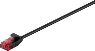 Патч-корд RJ45 UTP6 10.0m Goobay (75.09.3730) patch Slim Flexi PoE D=3.6mm Cu 75.09.3730 фото