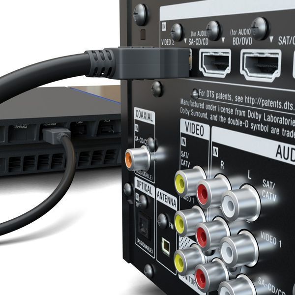 Кабель монітора-сигнальний HDMI M/M 7.5m Goobay (75.06.4985) v2.1 8K@60Hz UHD D=6.3mm HDR Cu 75.06.4985 фото