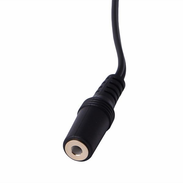 Перехідник аудіо Jack 3.5mm 3pin-RCAx2 F/F Lucom (62.09.8337) 0.25m Red/White 62.09.8337 фото