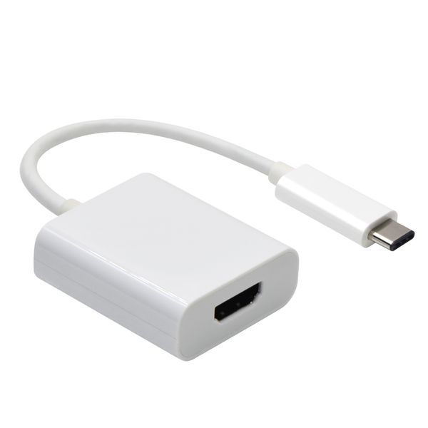 Перехідник відео USB Type-C-HDMI M/F Lucom (25.02.5134) (USB3.0) 0.1m 1920x1080@60Hz 25.02.5134 фото